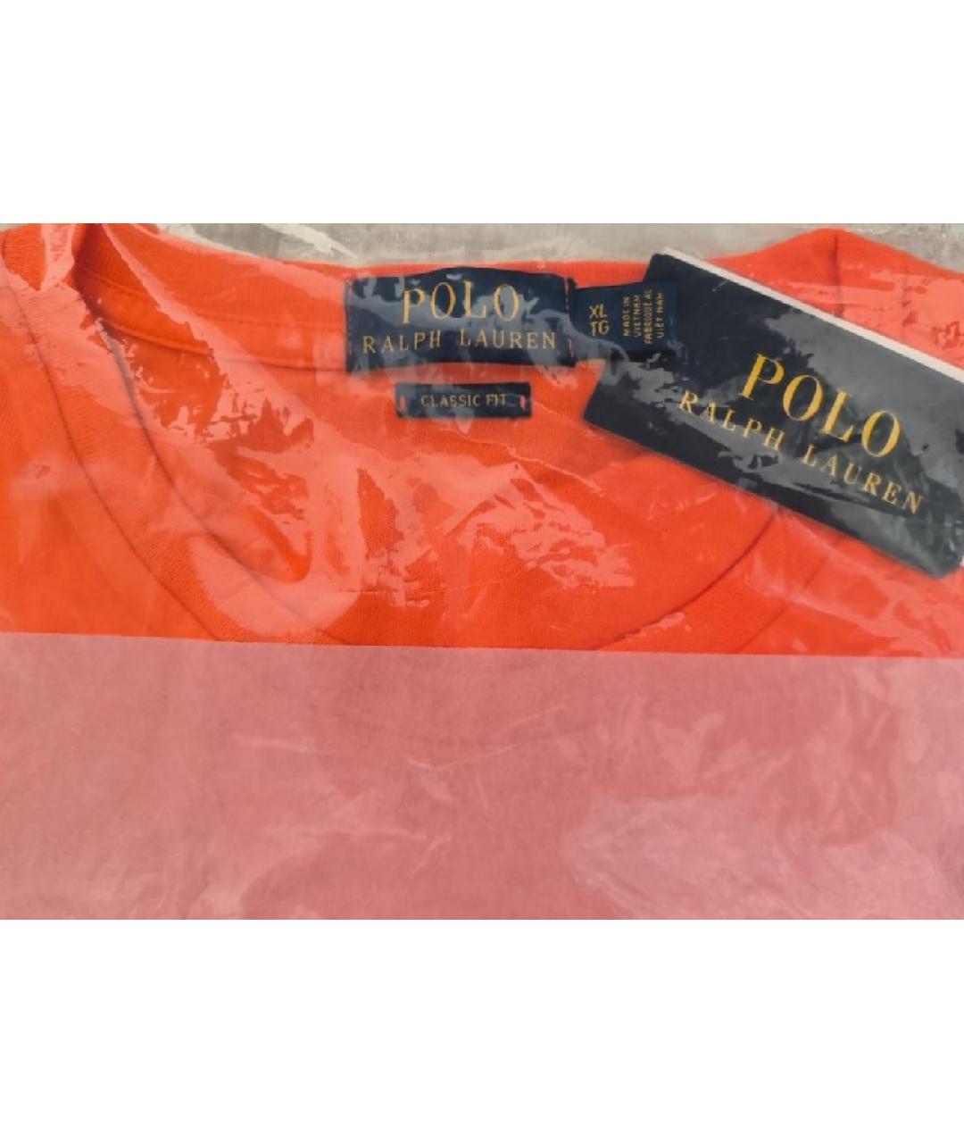 POLO RALPH LAUREN Мульти хлопковая футболка, фото 4