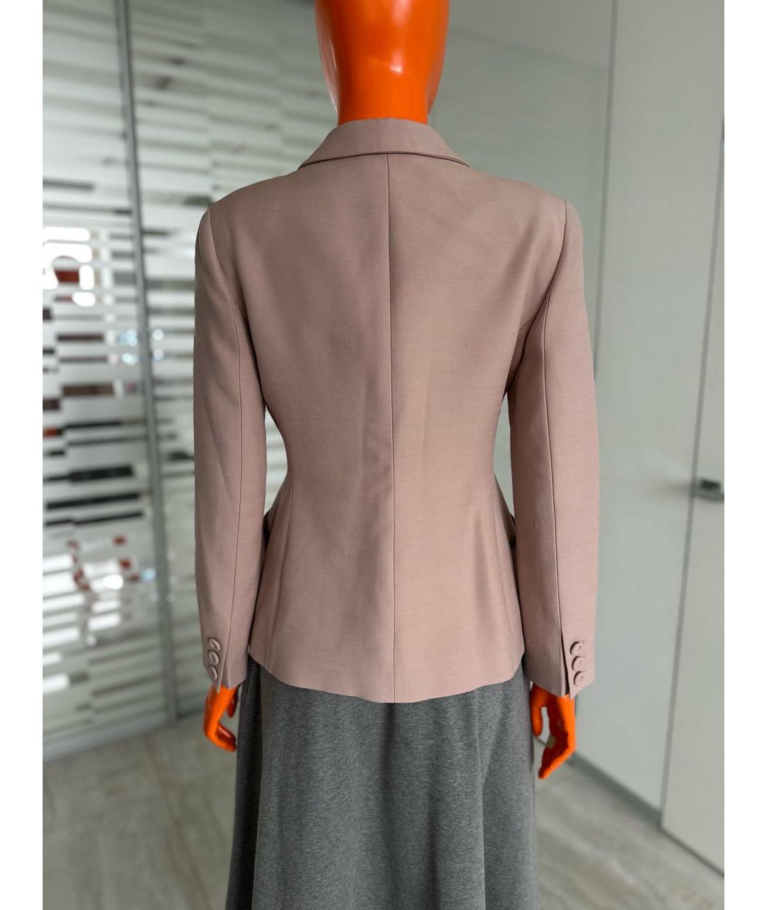 CHRISTIAN DIOR PRE-OWNED Розовый шерстяной жакет/пиджак, фото 2