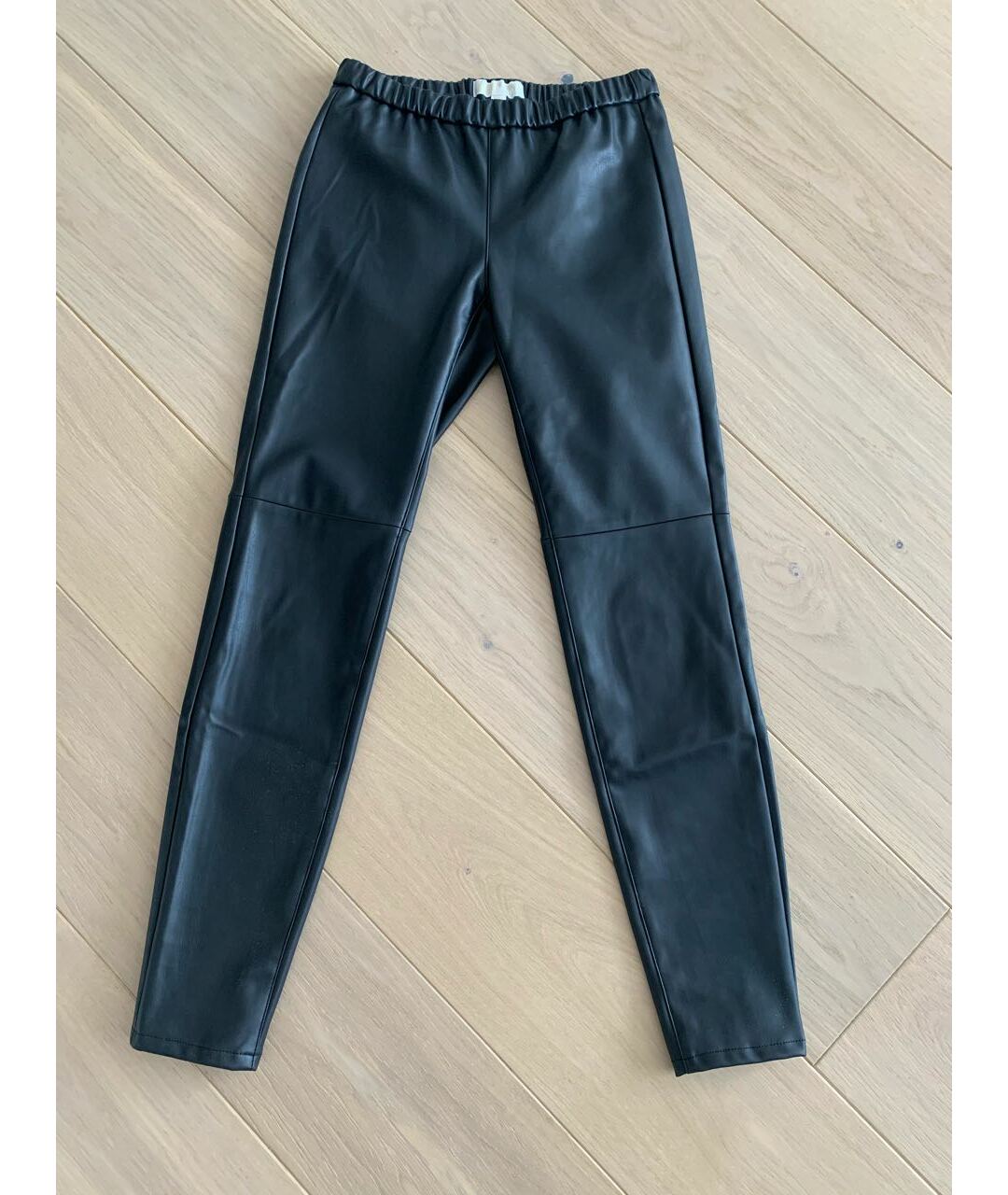 MICHAEL KORS Черные полиэстеровые брюки узкие, фото 8