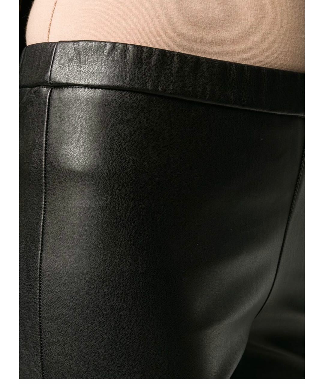 MICHAEL KORS Черные полиэстеровые брюки узкие, фото 4