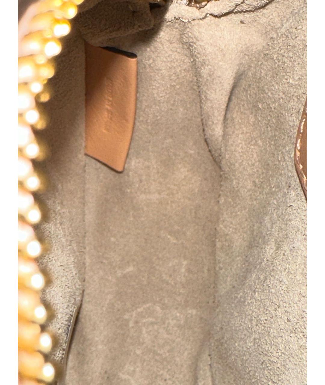 CHLOE Коралловая кожаная сумка через плечо, фото 7