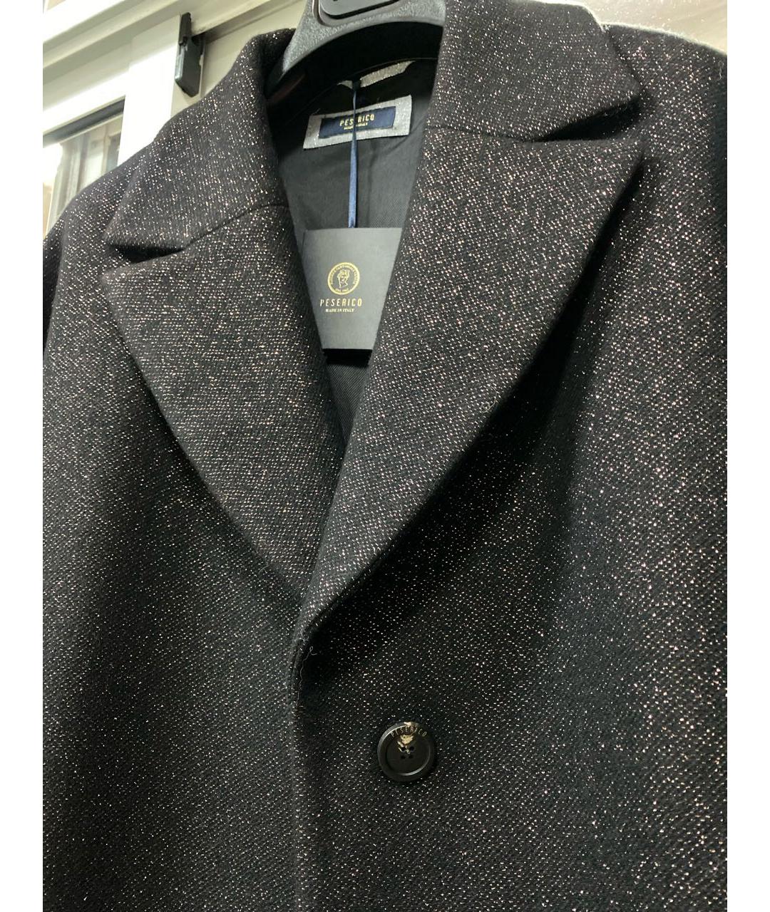 PESERICO Бордовое шерстяное пальто, фото 4