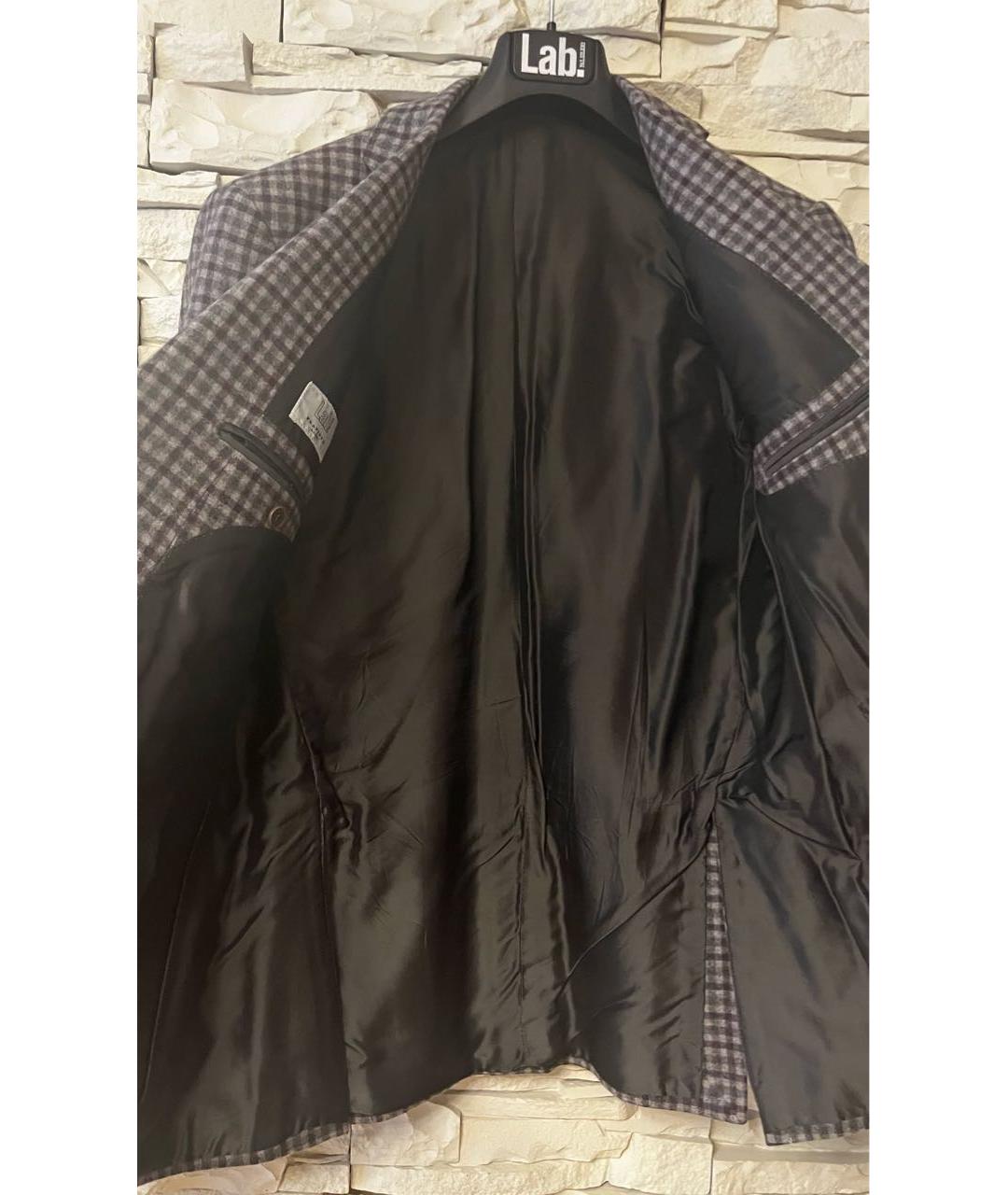 PAL ZILERI Коричневый шерстяной пиджак, фото 3