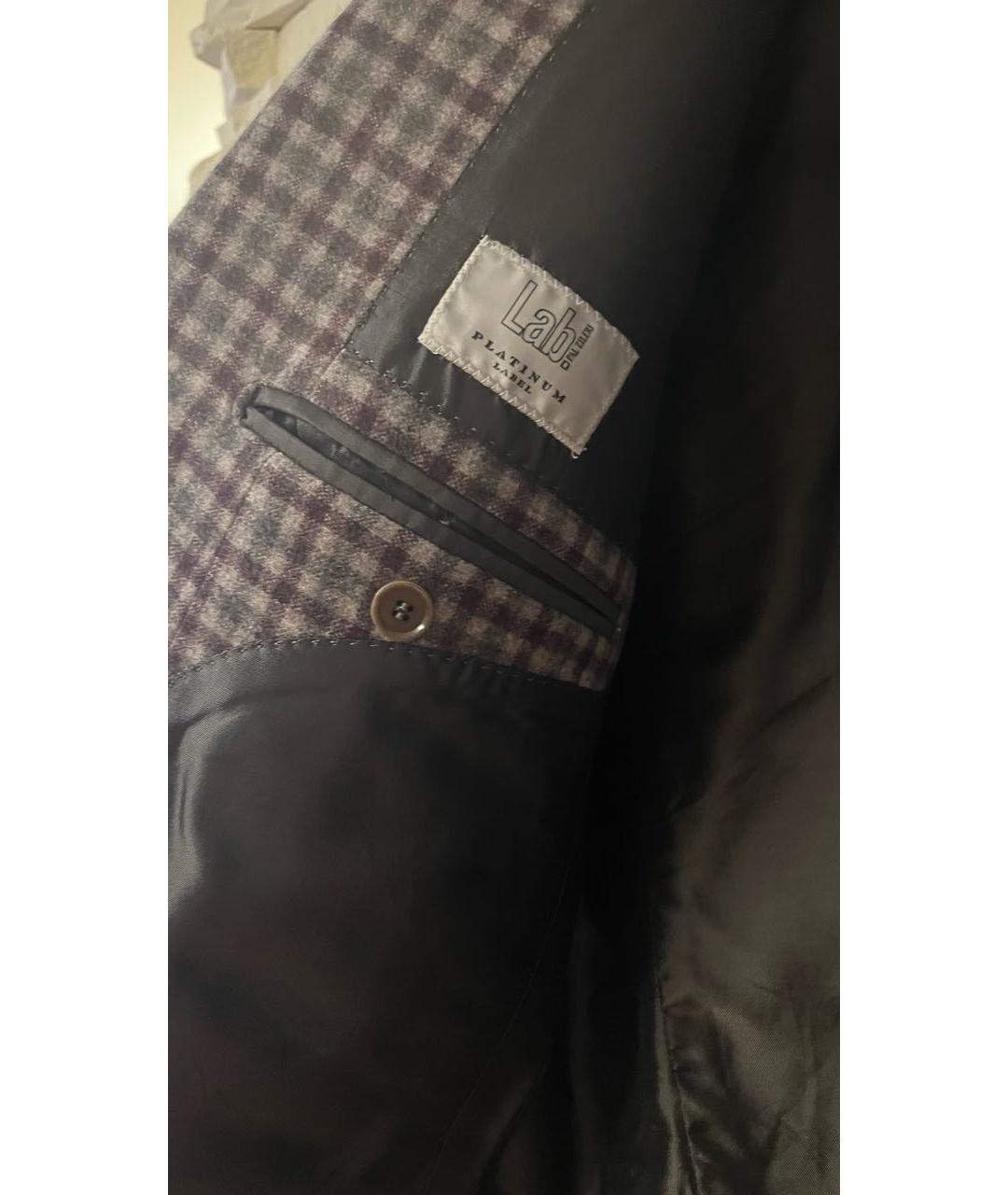 PAL ZILERI Коричневый шерстяной пиджак, фото 4