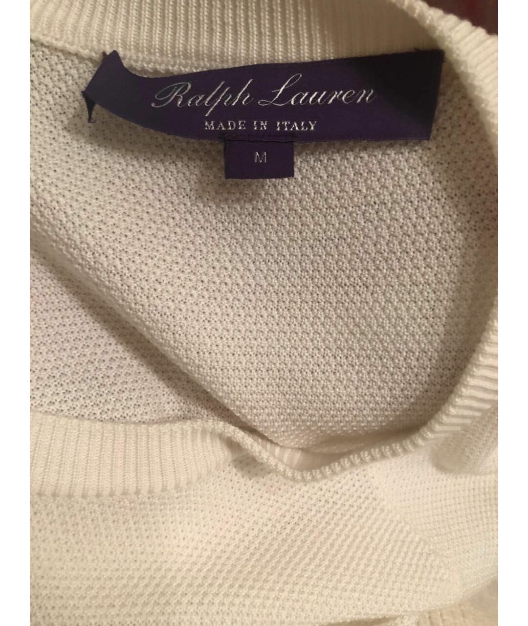 RALPH LAUREN Белый кашемировый джемпер / свитер, фото 3