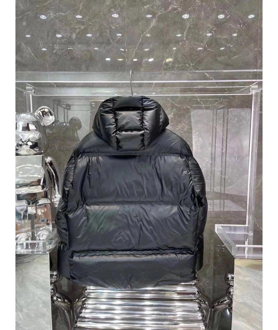 PRADA Черная полиамидовая куртка, фото 7