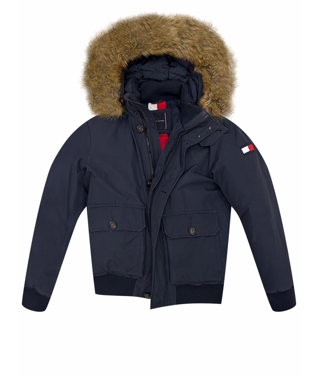 HILFIGER COLLECTION Темно-синий полиэстеровый пуховик, фото 1