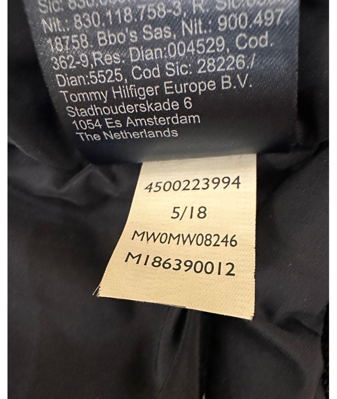 HILFIGER COLLECTION Темно-синий полиэстеровый пуховик, фото 7