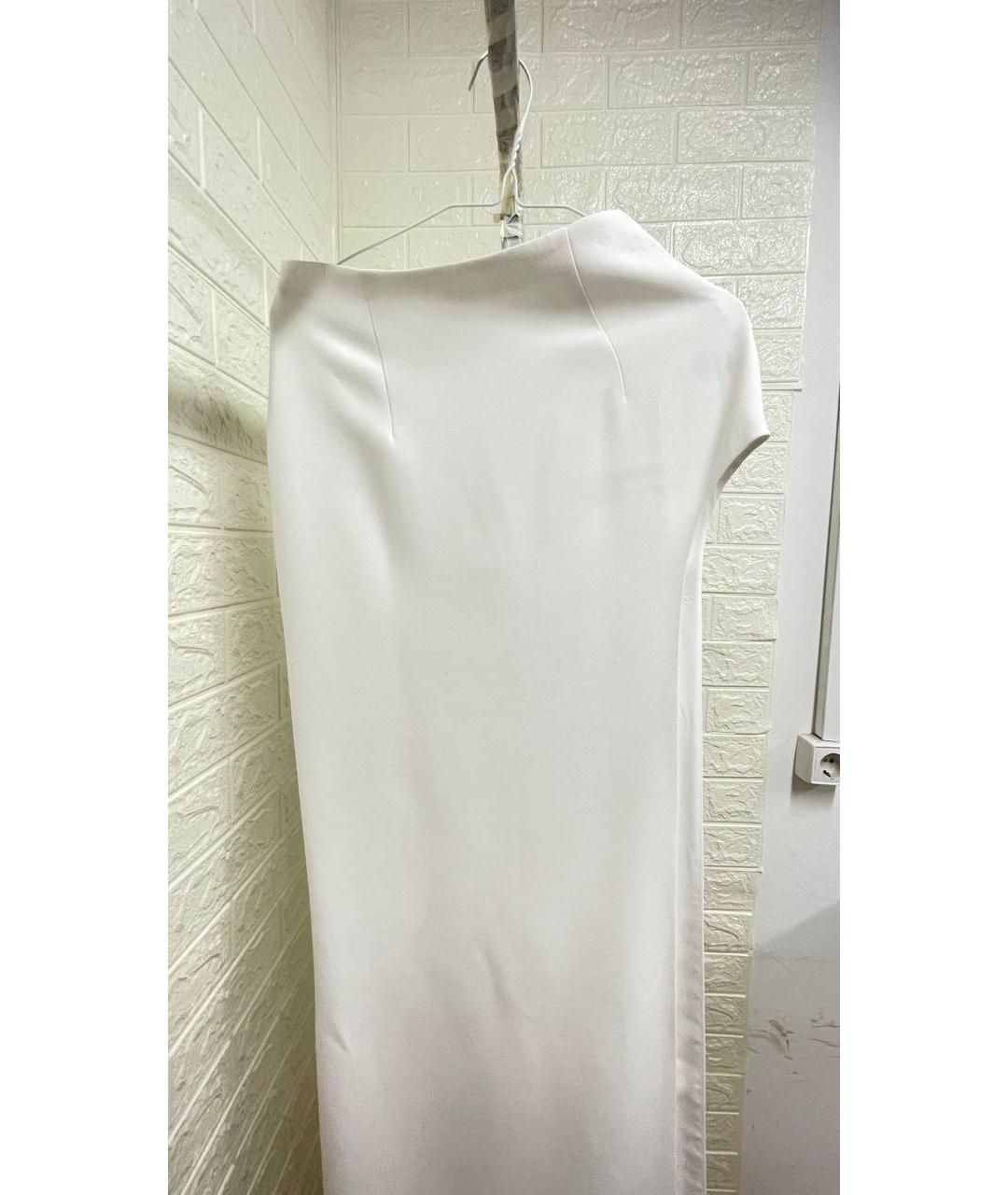 MONOT Белый полиэстеровый костюм с юбками, фото 2