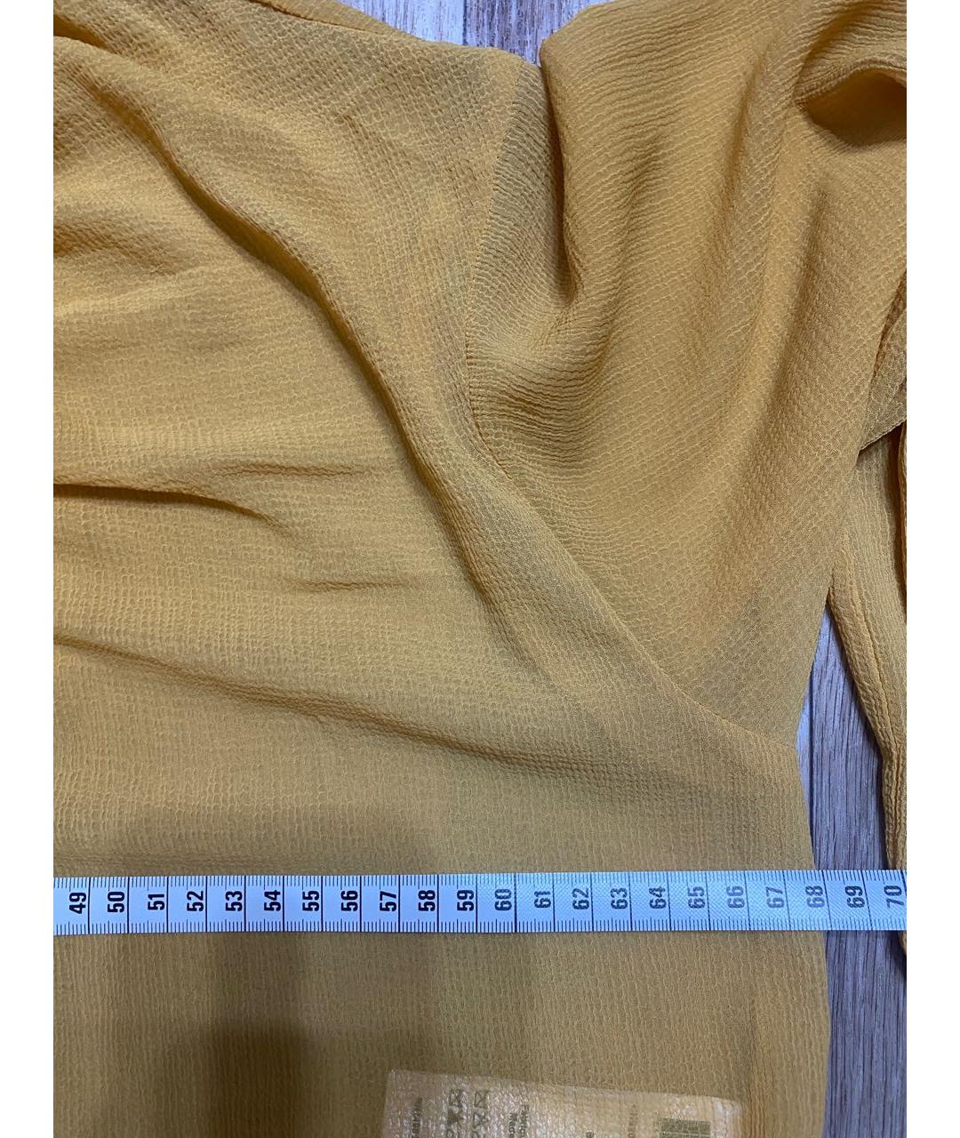 SEE BY CHLOE Желтая полиэстеровая блузы, фото 6