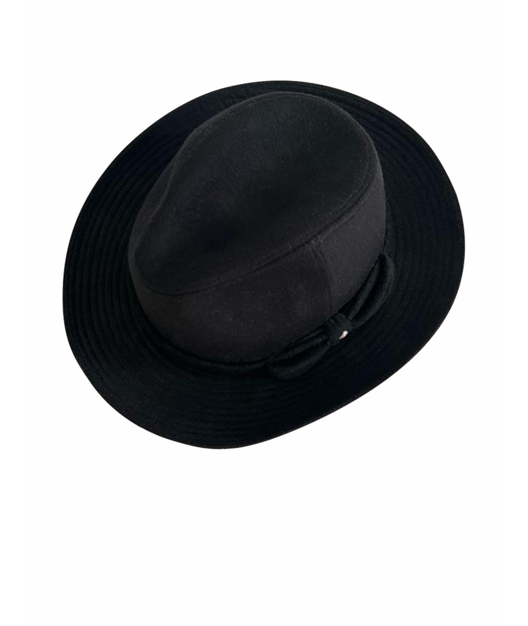 STEFANO RICCI Черная кашемировая шляпа, фото 1