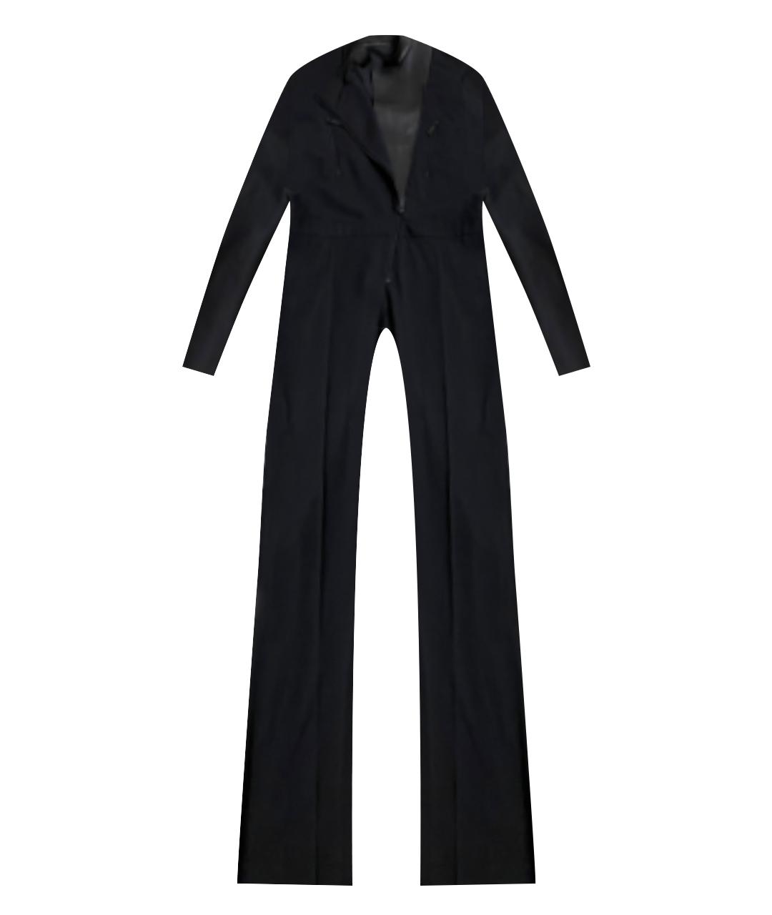 BARBARA BUI Черный шерстяной комбинезон, фото 1