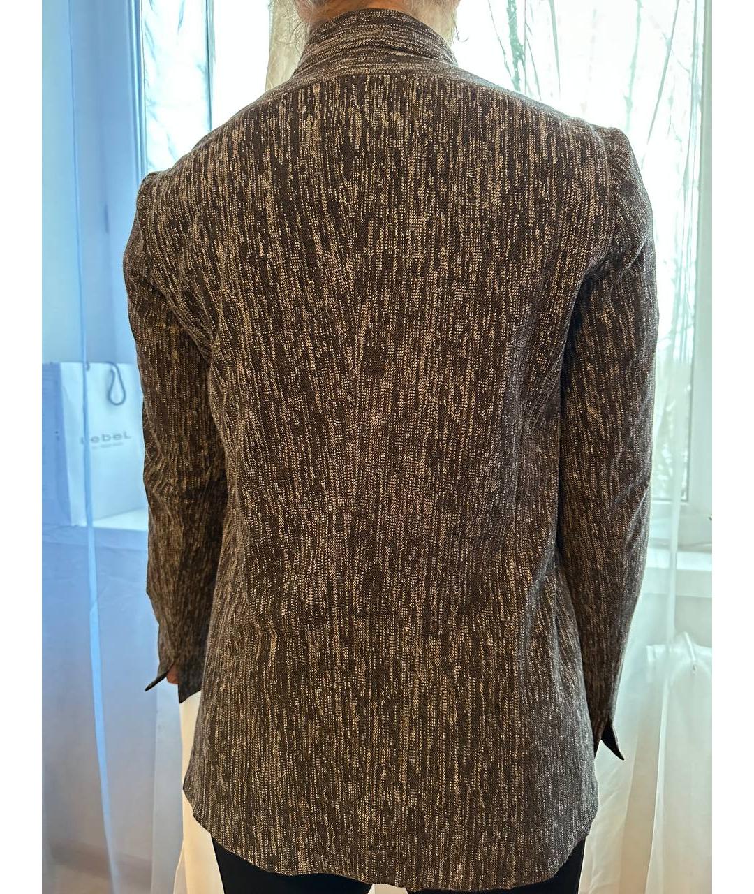 INDIVIDUAL SENTIMENTS Серый хлопковый пиджак, фото 3