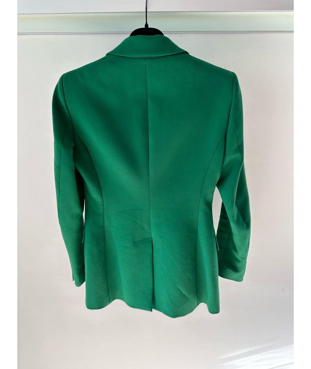 P.A.R.O.S.H. Зеленый шерстяной жакет/пиджак, фото 2