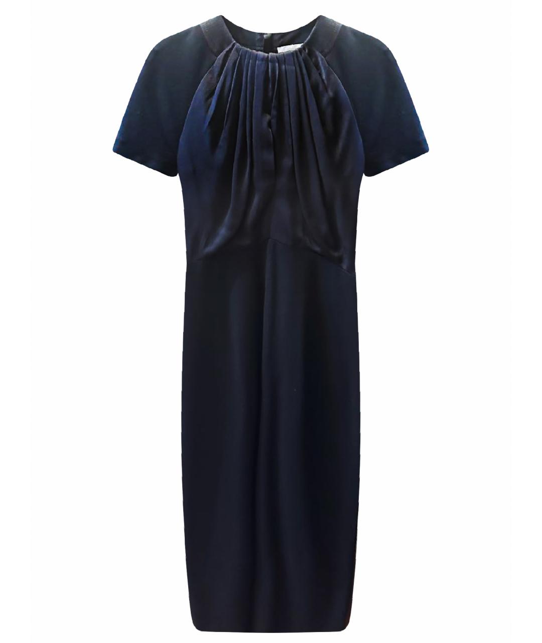 JASON WU Черное шелковое коктейльное платье, фото 1