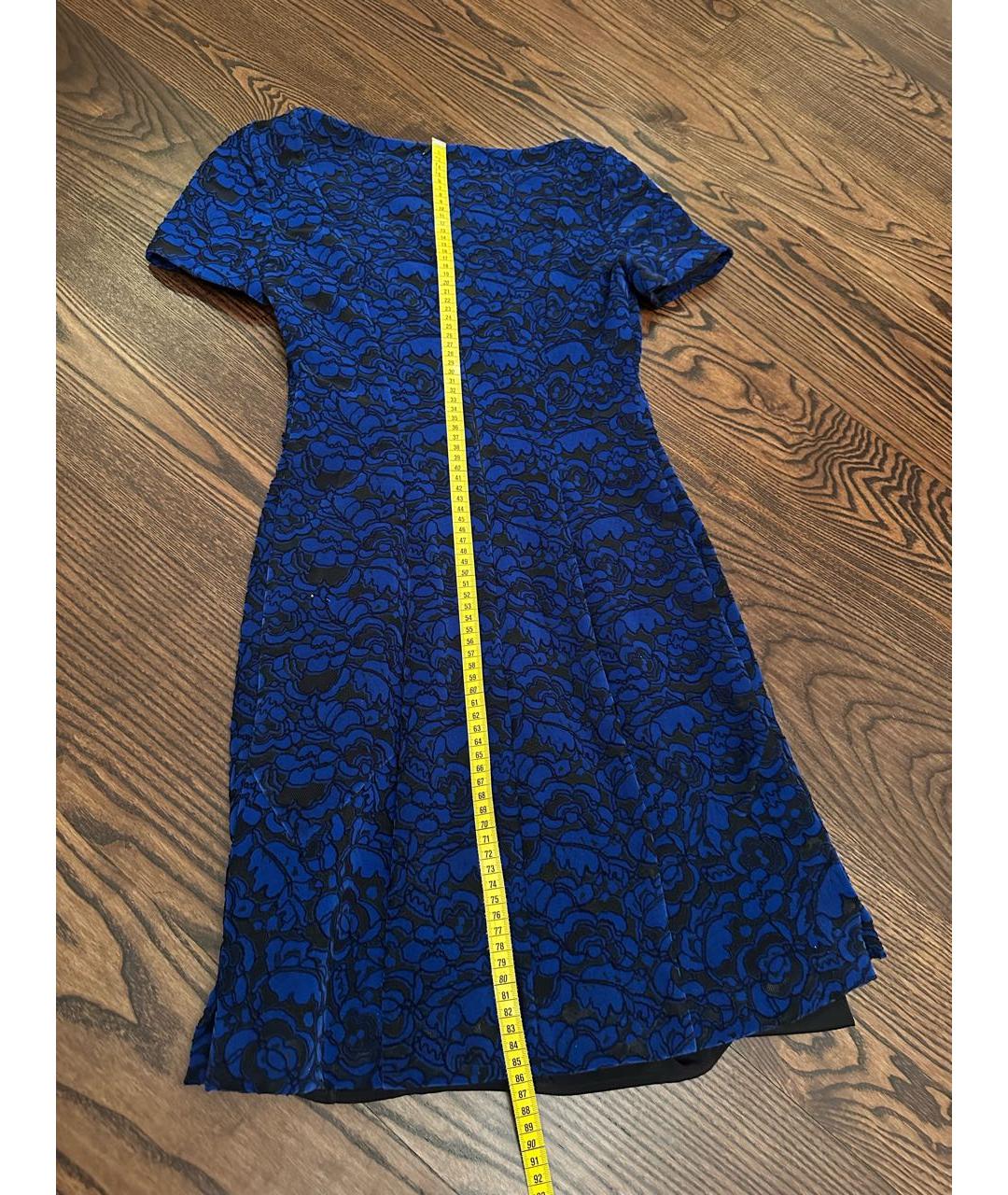 LOUIS VUITTON Синее коктейльное платье, фото 6