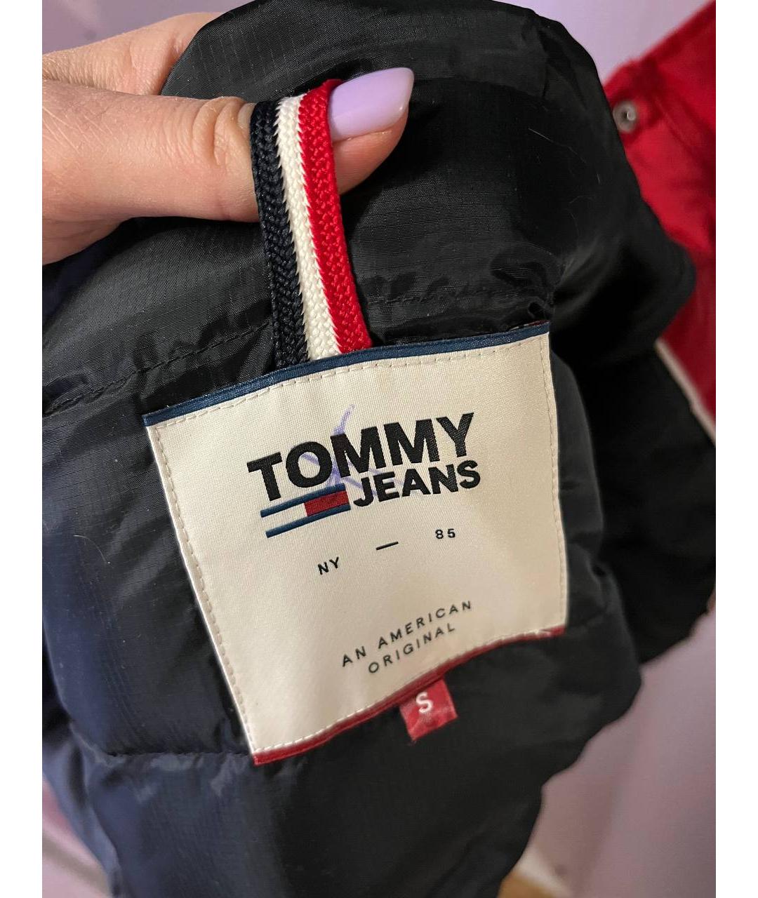 TOMMY HILFIGER Красная хлопковая парка, фото 7