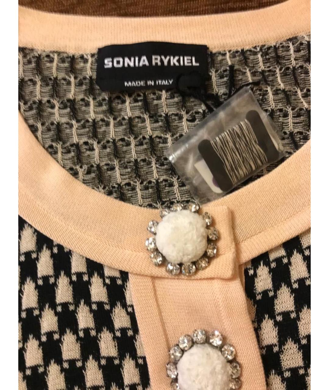 SONIA RYKIEL Мульти хлопковое платье, фото 5