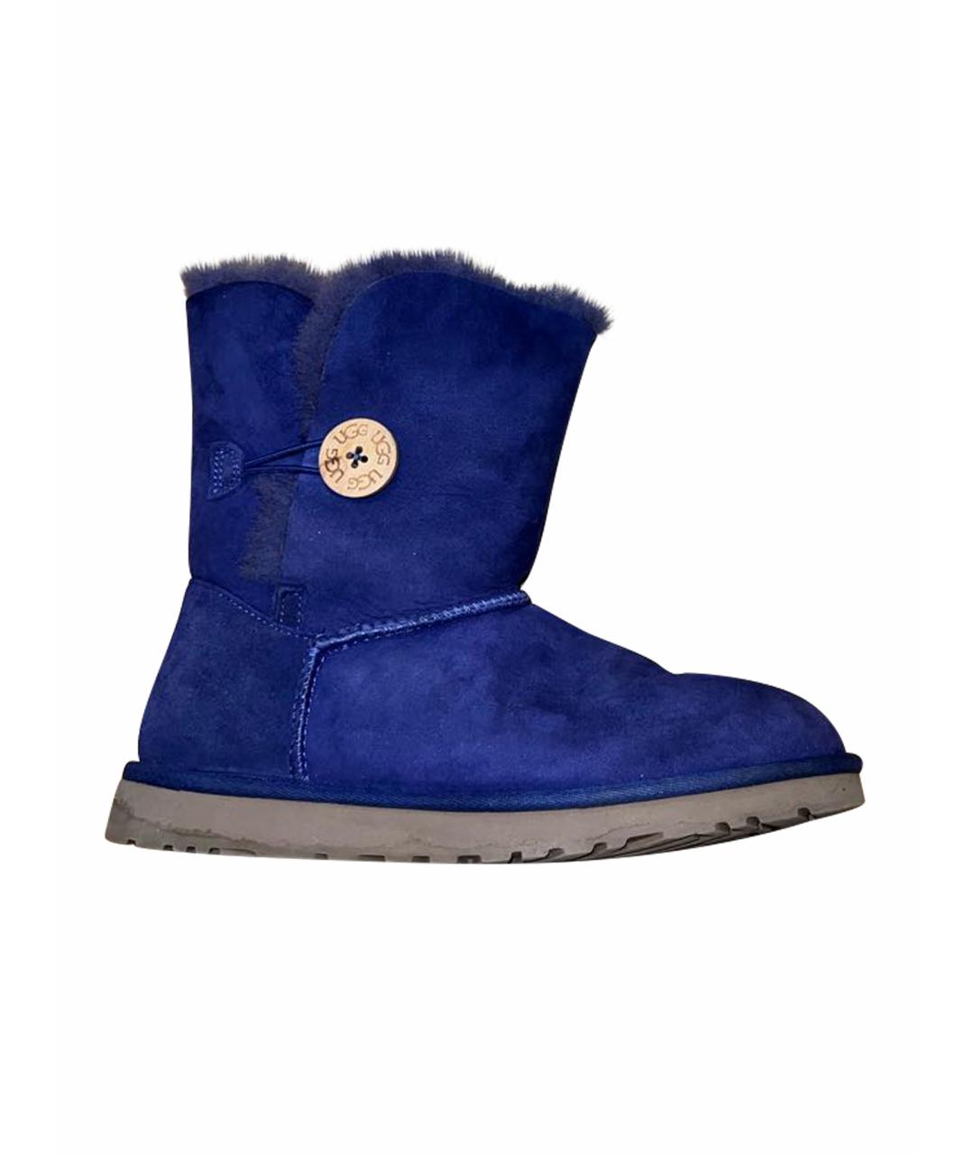 UGG AUSTRALIA Синие ботинки, фото 1