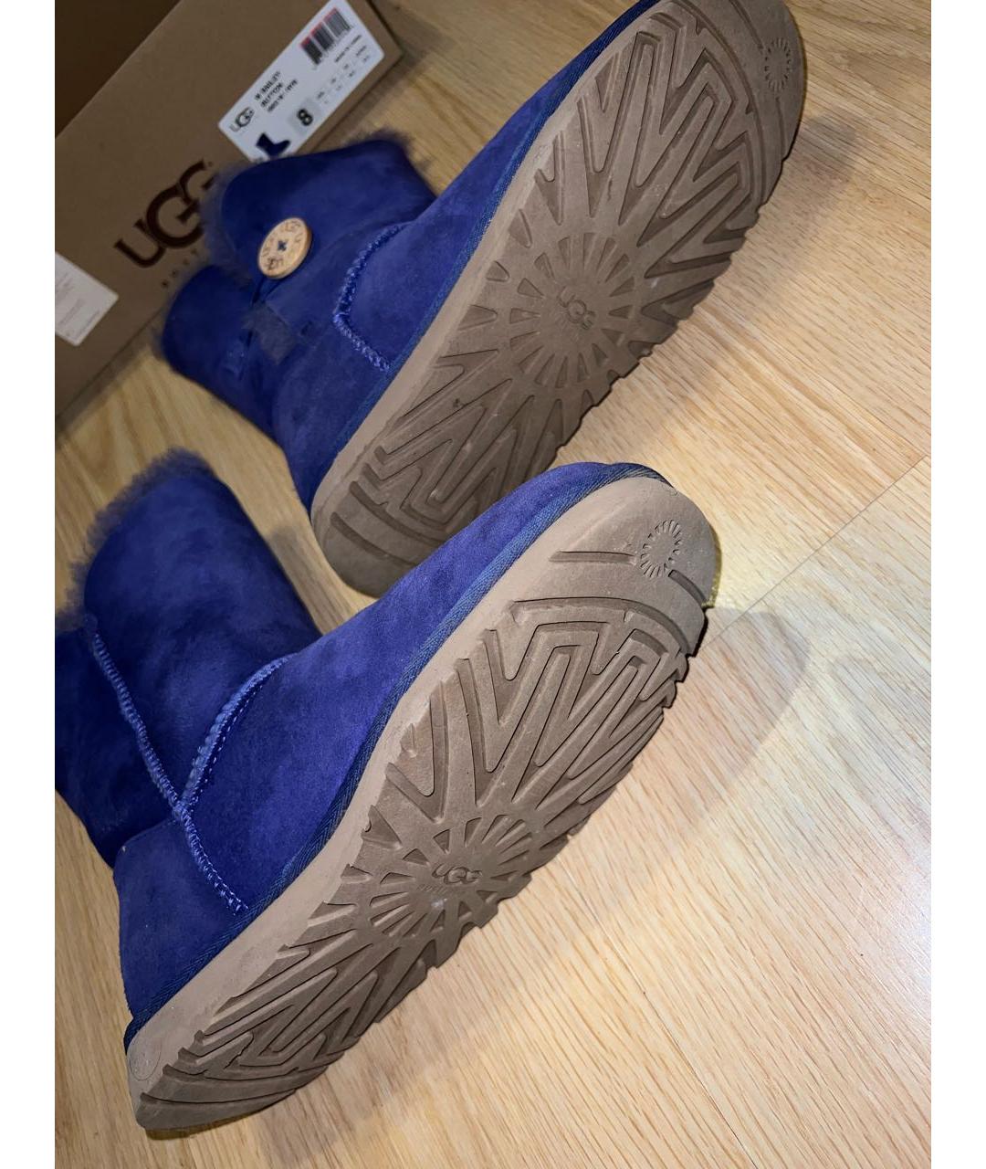 UGG AUSTRALIA Синие ботинки, фото 4