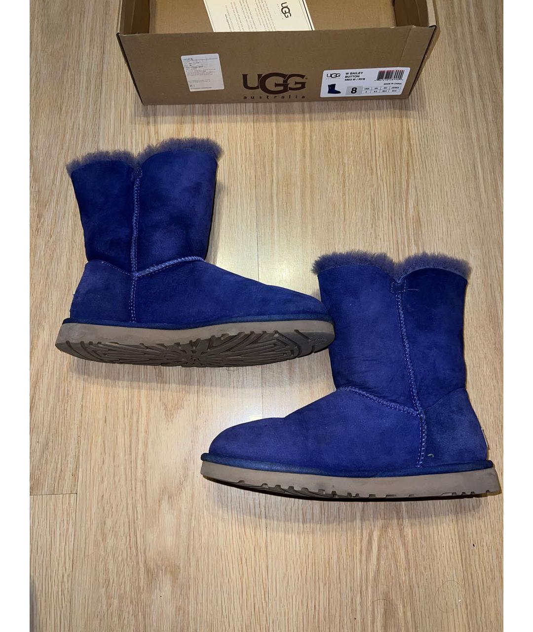 UGG AUSTRALIA Синие ботинки, фото 2