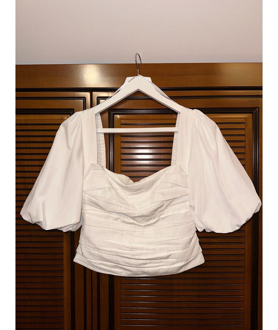 SELF-PORTRAIT Белая футболка, фото 5