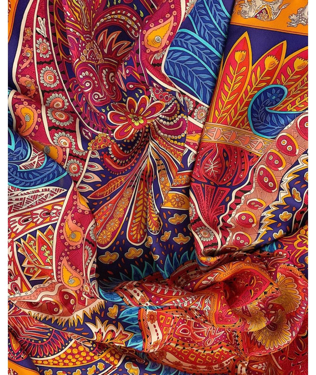 HERMES PRE-OWNED Мульти кашемировый платок, фото 4