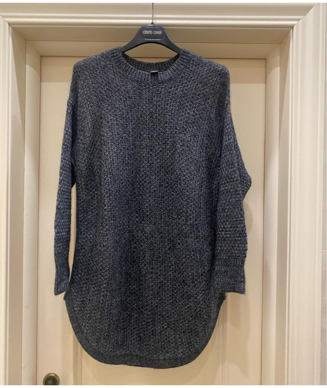 DKNY Антрацитовый шерстяной джемпер / свитер, фото 6