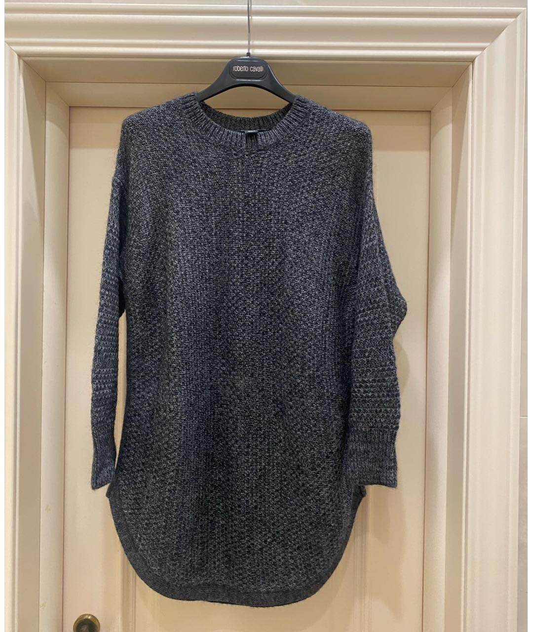 DKNY Антрацитовый шерстяной джемпер / свитер, фото 8