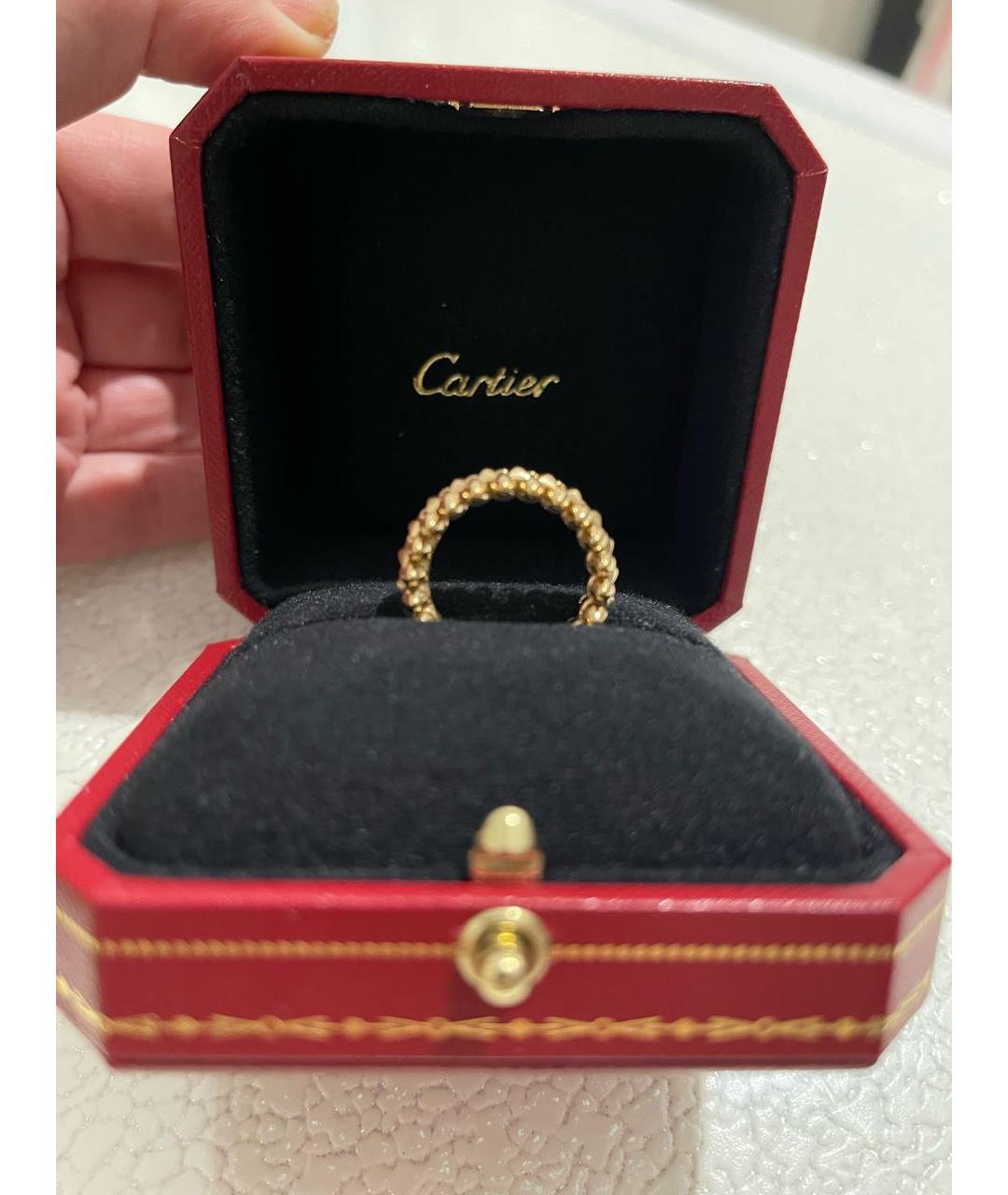 CARTIER Желтое кольцо из желтого золота, фото 6
