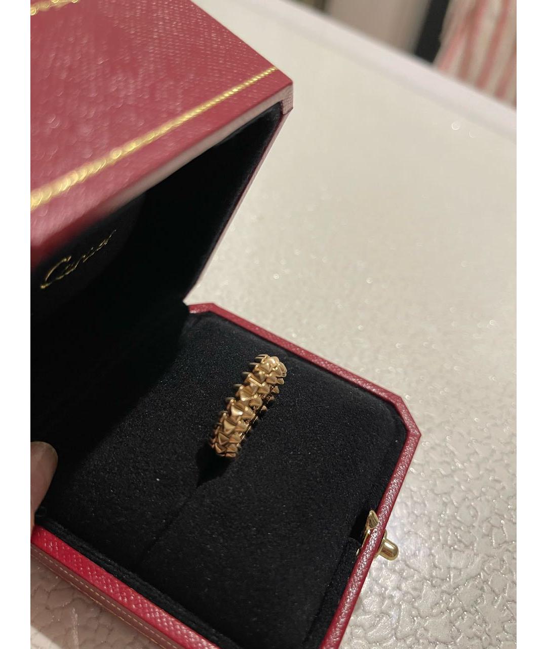 CARTIER Желтое кольцо из желтого золота, фото 4