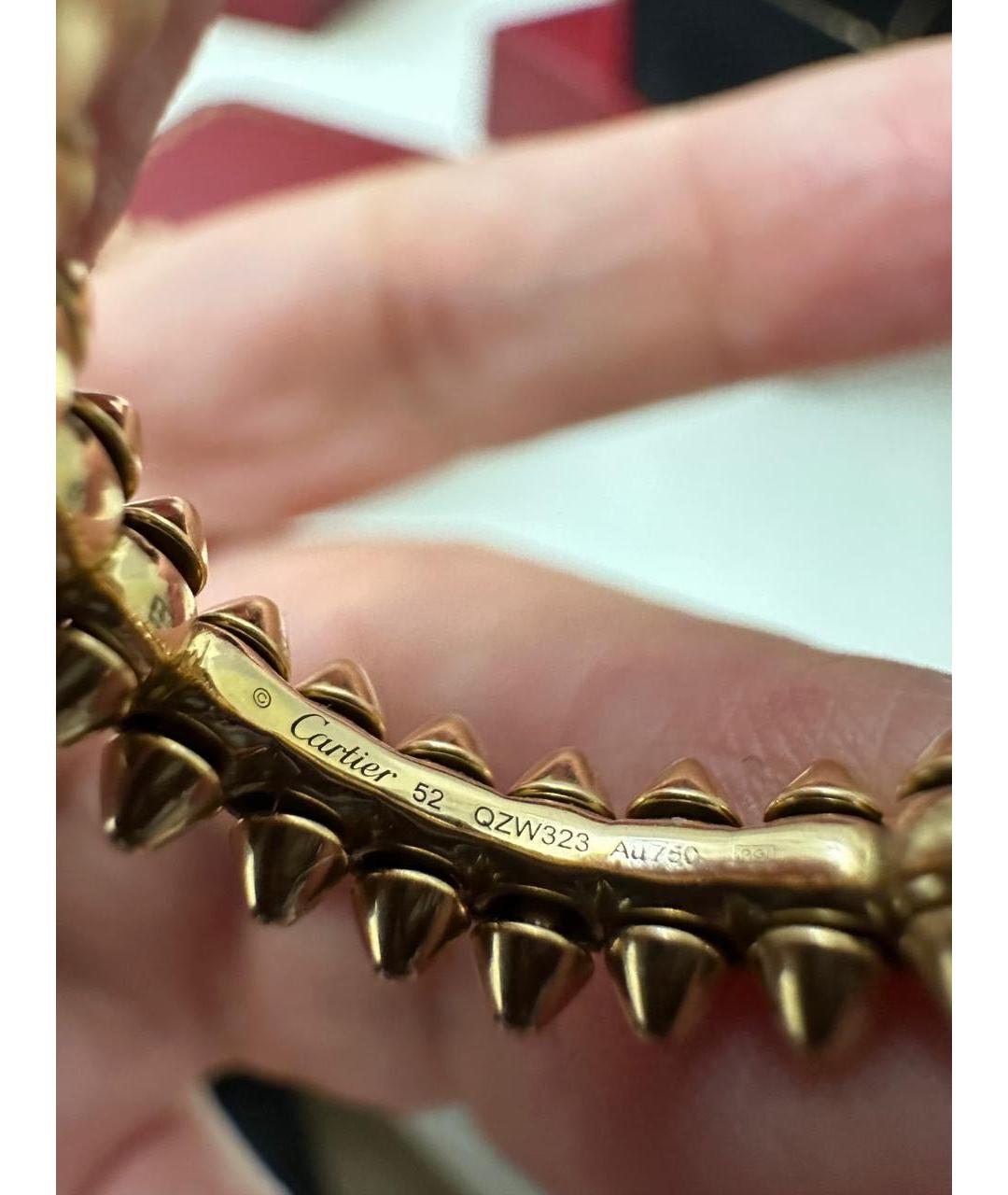 CARTIER Желтое кольцо из желтого золота, фото 2