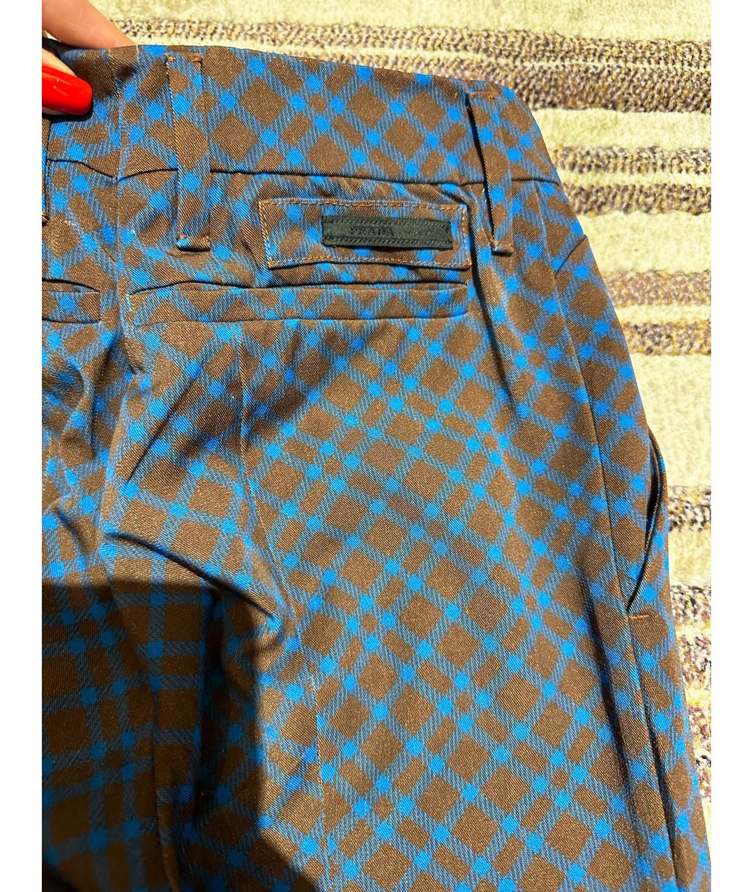 PRADA Мульти хлопковые брюки и шорты, фото 4