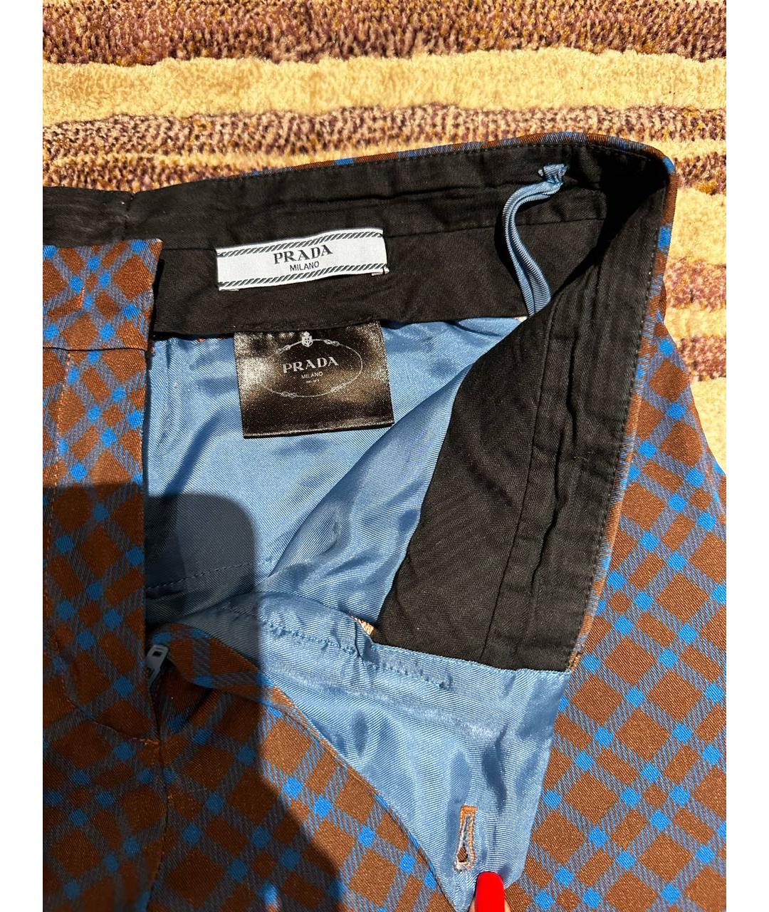 PRADA Мульти хлопковые брюки и шорты, фото 3