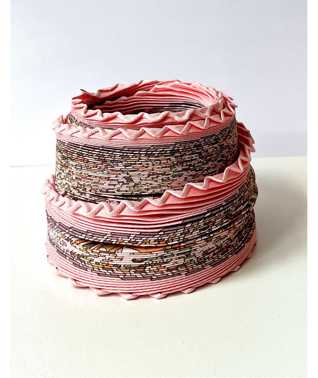 HERMES Мульти шелковый платок, фото 9