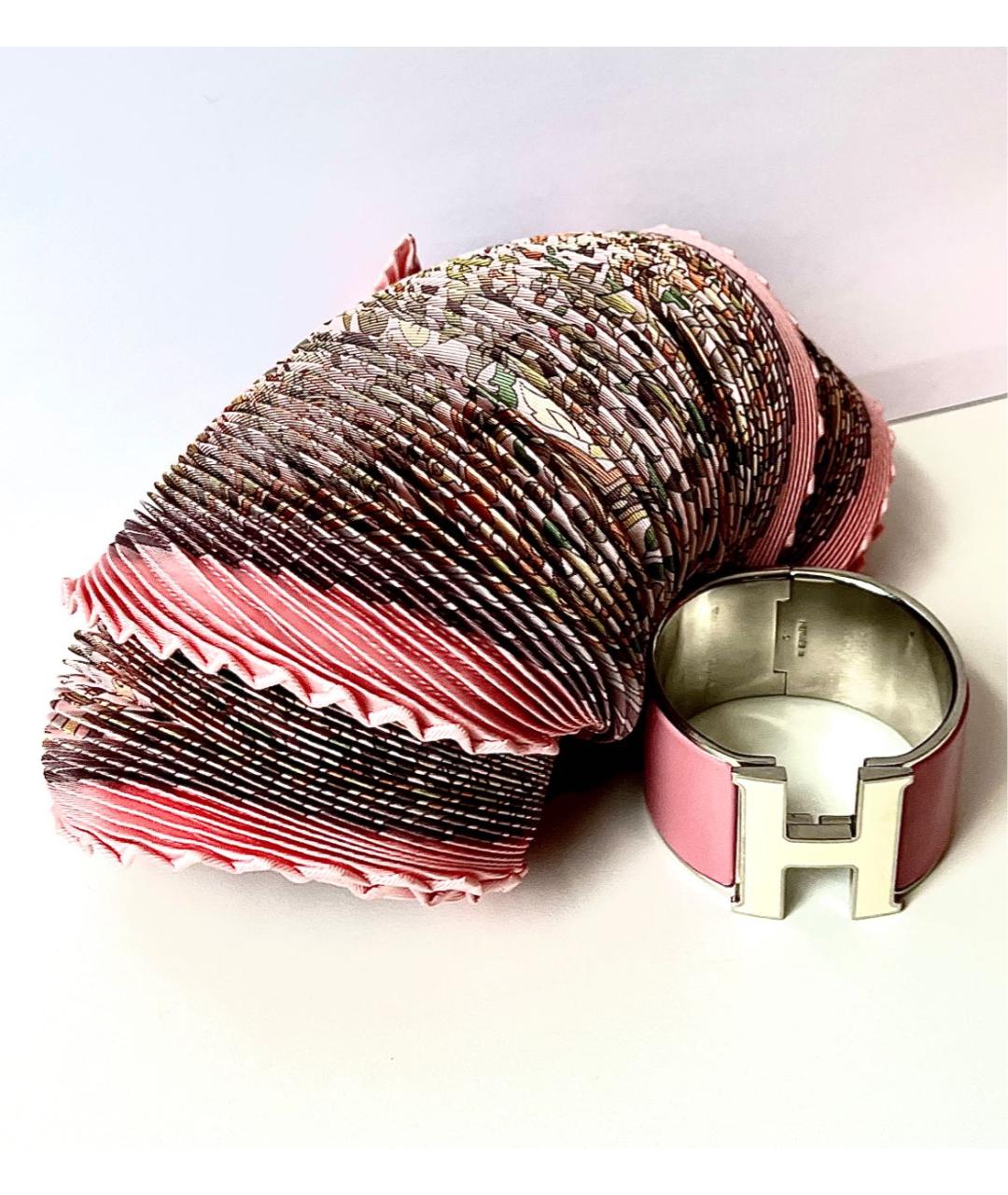 HERMES Мульти шелковый платок, фото 7