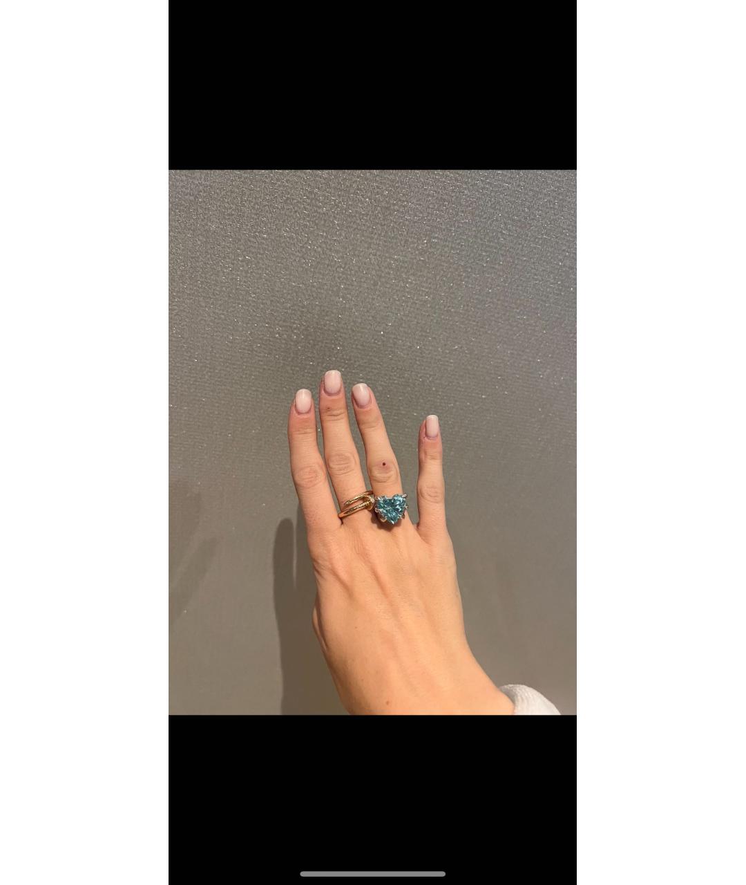 DZHANELLI JEWELLERY Голубое серебряное кольцо, фото 4