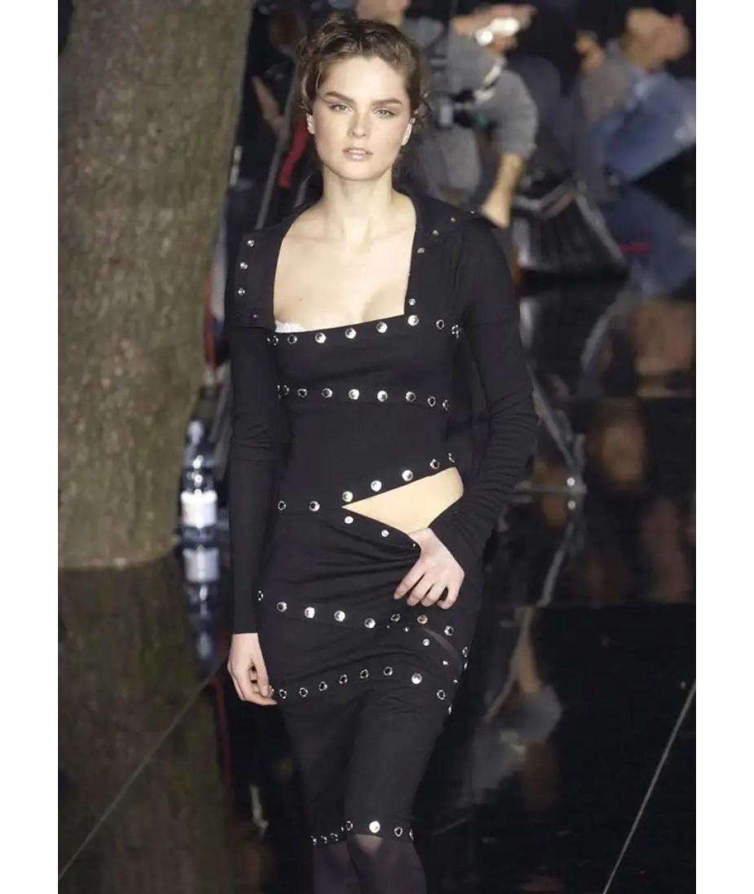 DOLCE&GABBANA Черное вечернее платье, фото 7