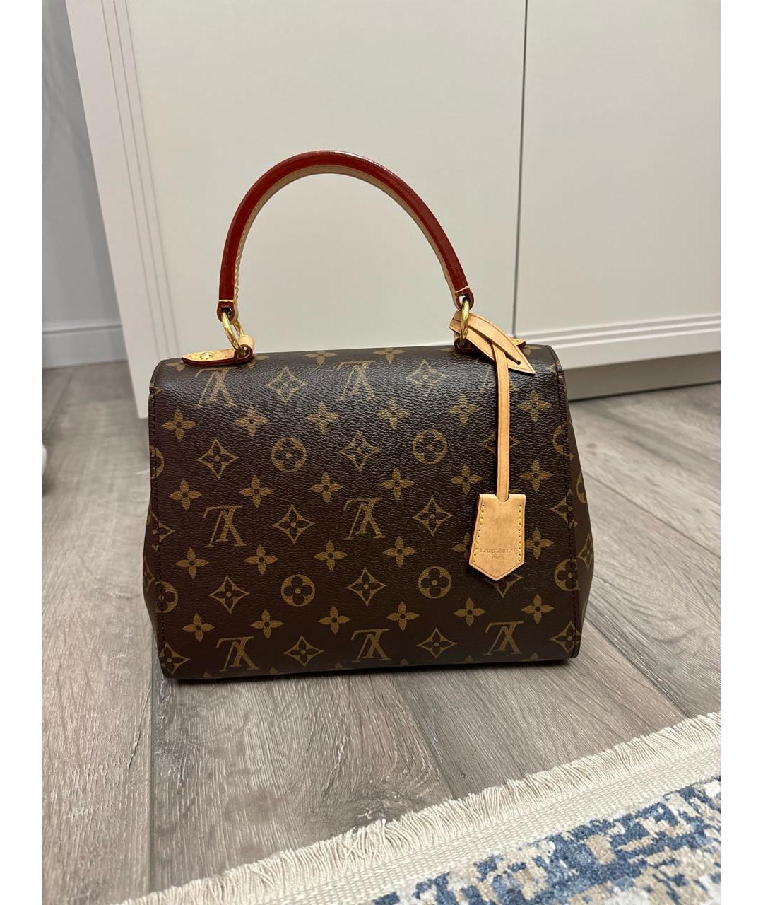 LOUIS VUITTON Коричневая сумка через плечо, фото 3