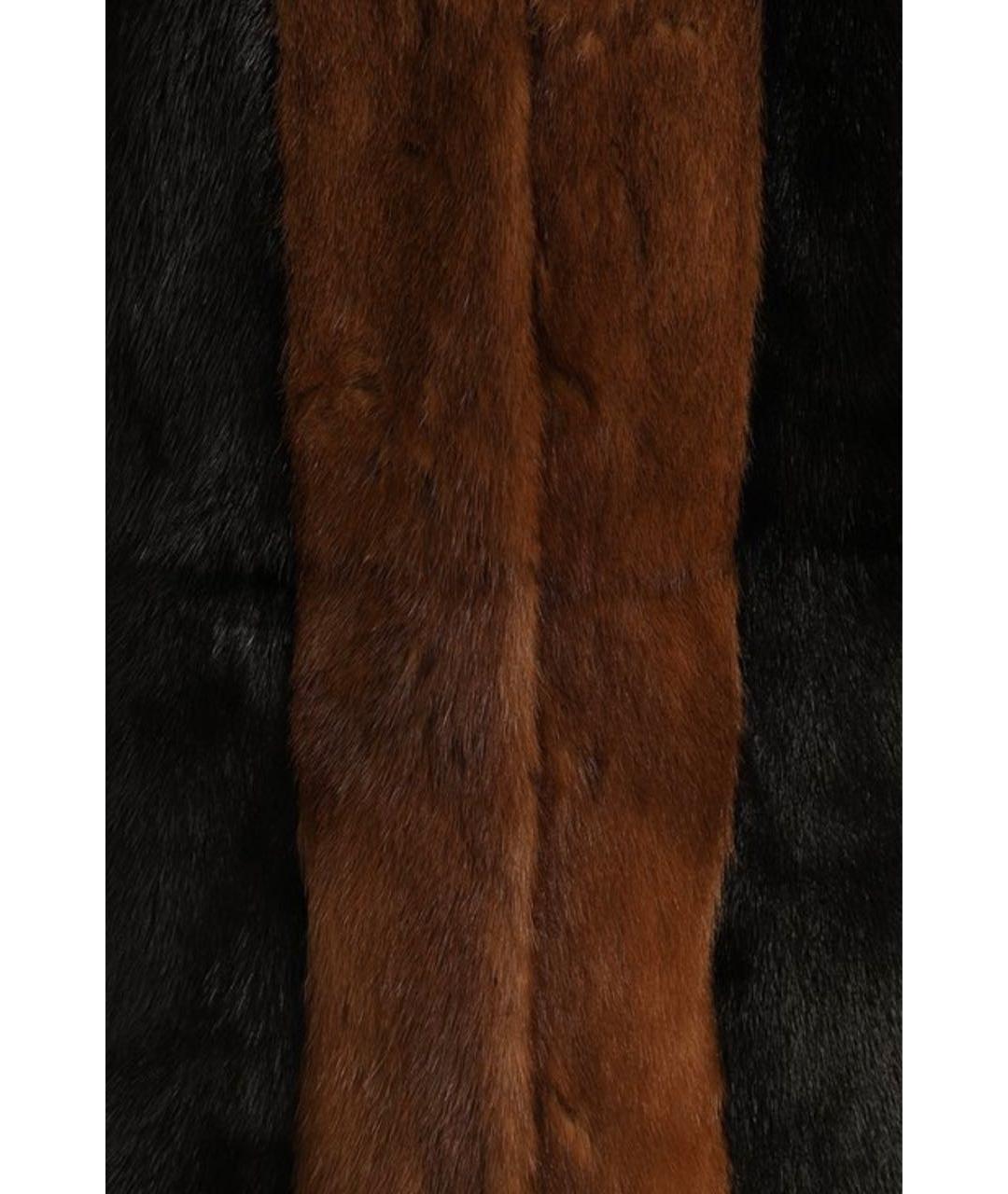 FENDI Мульти меховая шуба, фото 3
