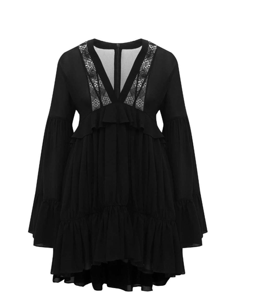SAINT LAURENT Черное платье, фото 1