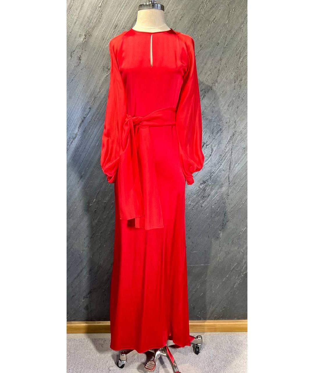 CAROLINA HERRERA Красное вечернее платье, фото 7