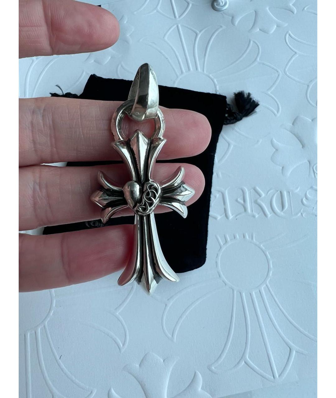 CHROME HEARTS Серебрянный серебряный кулон, фото 7