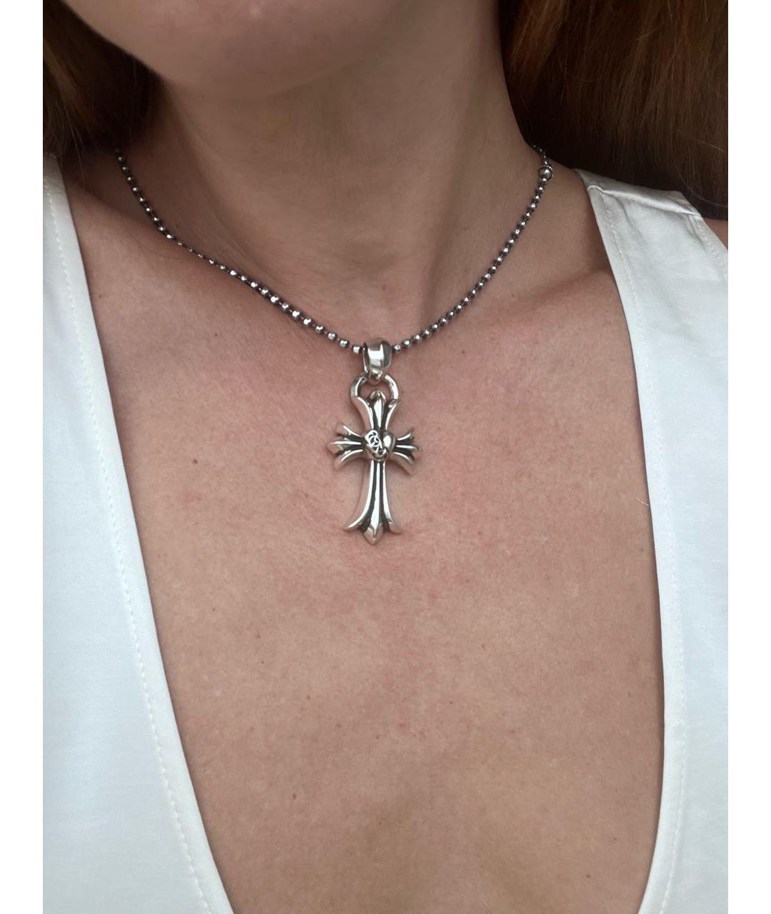 CHROME HEARTS Серебрянный серебряный кулон, фото 6
