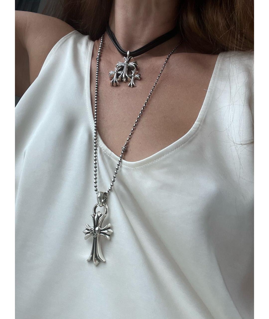 CHROME HEARTS Серебрянный серебряный кулон, фото 5