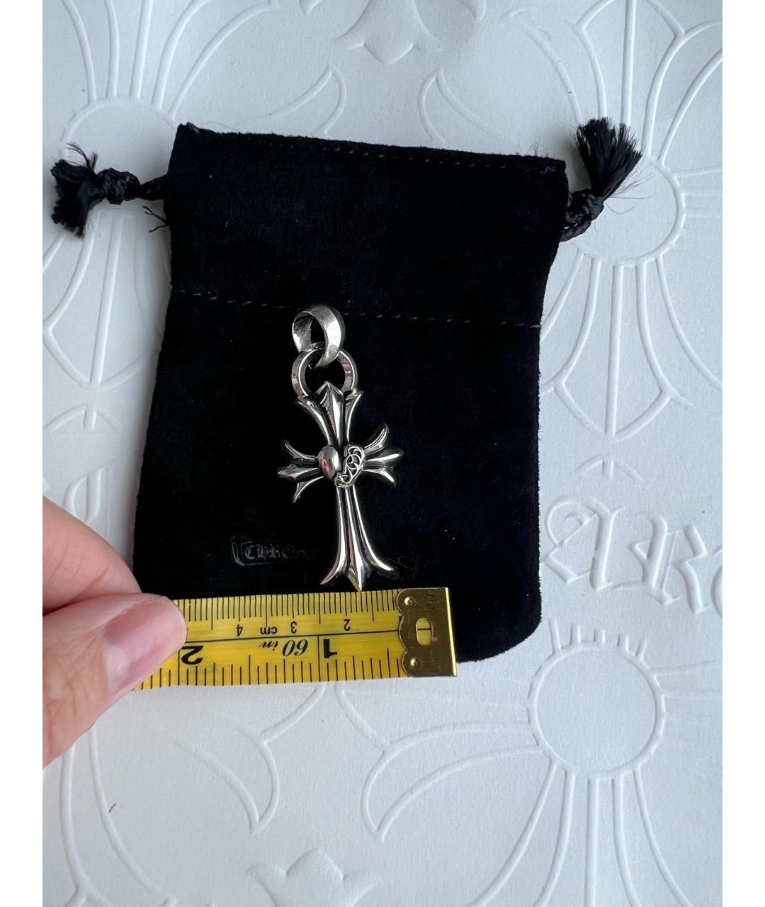 CHROME HEARTS Серебрянный серебряный кулон, фото 3