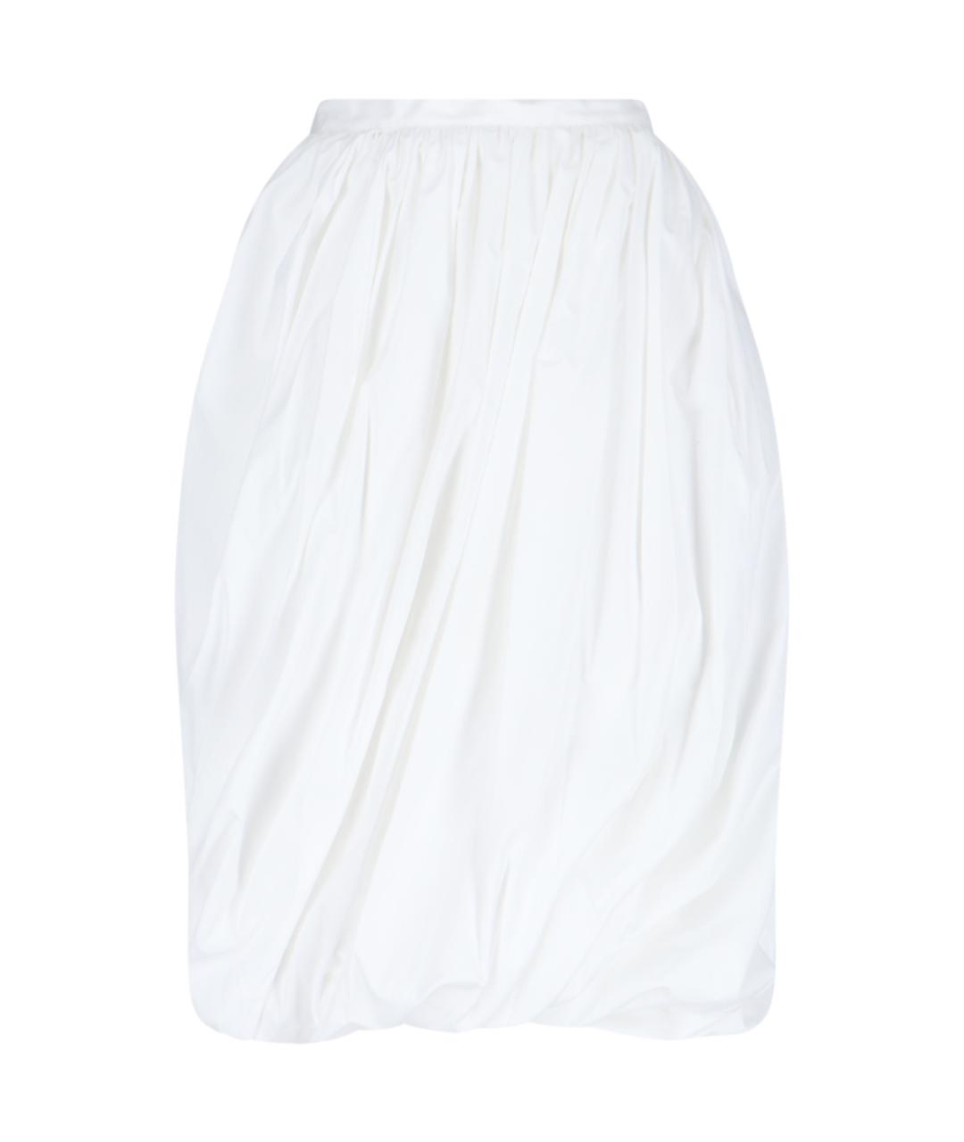 MARNI Белая юбка миди, фото 1