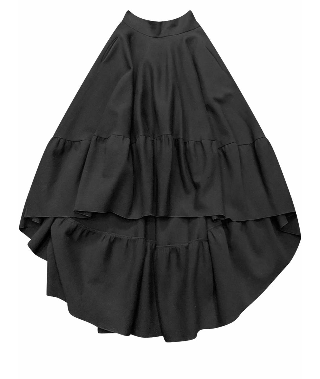 ANTONIO BERARDI Черная хлопковая юбка макси, фото 1