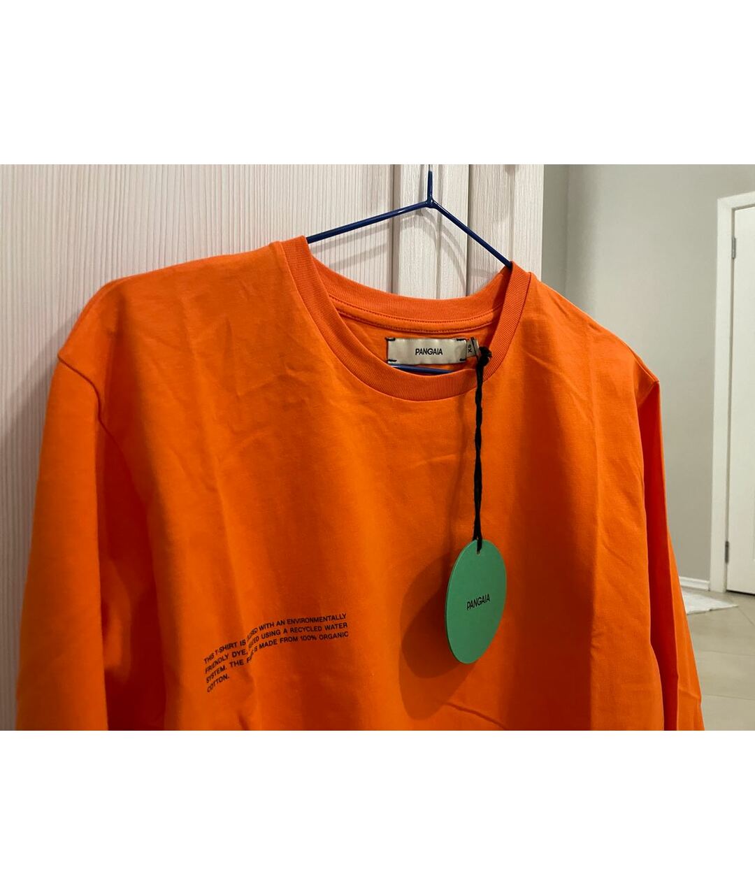 THE PANGAIA Оранжевый хлопковый джемпер / свитер, фото 3