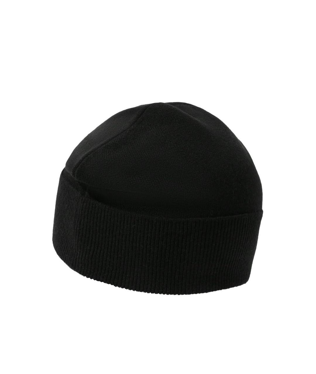 PRADA Черная кашемировая шапка, фото 2